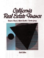 CALIFORNIA REAL ESTATE FINANCE SIXTH EDITION