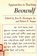 APPROACHES TO TEACHING BEOWULF