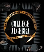 COLLEGE ALGEBRA SEVENTH EDITION