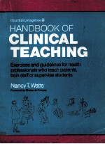 HANDBOOK OF CLINICAL TEACHING