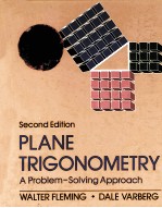 PLANE TRIGONOMETRY SECOND EDITION