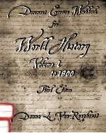 WORLD HISTORY:DOCUMENT EXERCISE WORKBOOK FOR VOLUME I:TO 1800