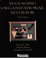 MANAGING ORGANIZATIONAL BEHAVIOR THIRD EDITION