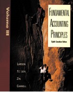 FUNDAMENTAL ACCOUNTING PRINCIPLES EIGHTH CANADIAN EDITION VOLUME III