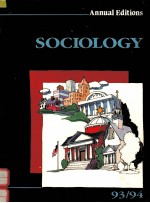 SOCIOLOGY 93/94 TWENTY-SECOND EDITION