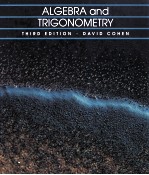 ALGEBRA AND TRIGONOMETRY THIRD EDITION