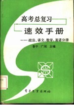 高考总复习速效手册 政治、语文、数学、英语分册