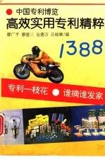 高效实用专利精粹1388 中国专利博览