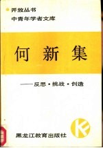 何新集 反思 挑战 创造