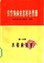 农作物病虫害彩色图册 第1分册 水稻病虫害