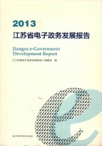 2013江苏省电子政务发展报告