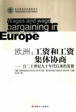 欧洲 工资和工资集体协商 自二十世纪九十年代以来的发展