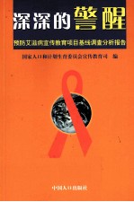 深深的警醒 预防艾滋病宣传教育项目基线调查分析报告