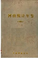 河南统计年鉴 1987