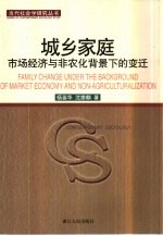 城乡家庭  市场经济与非农化背景下的变迁