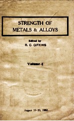 STRENGTH OF METALS & ALLOYS (ICSMA 6) VOLUME 1