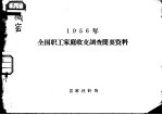 1956年全国职工家庭收支调查简要资料