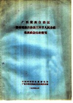 广西僮族自治区都安瑶族自治县三只羊人民公社瑶族社会历史概况