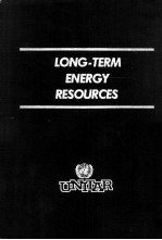 LONG-TERM ENERGY RESOURCES VOLUME I