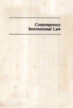 CONTEMPORARY INTERNATIONAL LAW：A CONCISE INTRODUCTION