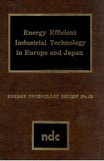 ENERGY EFFICIENT INDUSTRIAL TECHNOLOGY IN EUROPE AND JAPAN