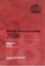 BRITISH PHARMACOPOEIA 2008 VOLUME II