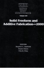 SOLID FREEFORM AND ADDITIVE FABRICATION-2000