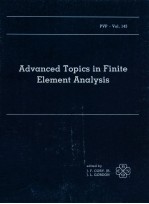 ADVANCED TOPICS IN FINITE ELEMENT ANALYSIS