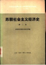 苏联社会主义经济史  第2卷  向新经济政策过渡  苏联国民经济的恢复  1921-1925年