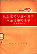 社会主义与资本主义两条道路的斗争 反右派论文集