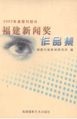 福建新闻奖作品集 2002年度报刊部分