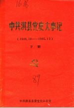 中共淇县党史大事记 1949年10月-1985年12月 下