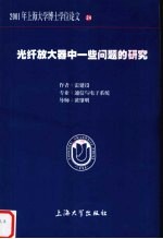 光纤放大器中一些问题的研究