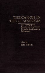 The canon in the classroom : the pedagogical implications of canon revision in American literature