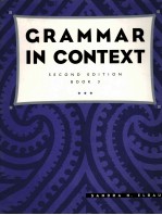 GRAMMAR IN CONTEXT SECOND ECITION BOOK 3