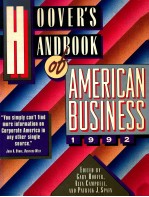 HOOVER'S HANDBOOK AT AMERICAN BUSINESS