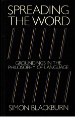 Spreading the Word:Groundings in the Philosophy of Language