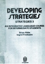 Developing strategies: strategies 3