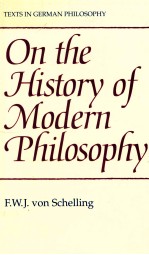 ON THE HISTORY OF MODERN PHILOSOPHY