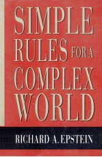 Simple rules for a complex world