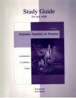 Study guide for use with business statistics in practice