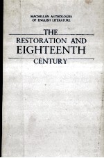 The restoration and eighteenth century:volume 3