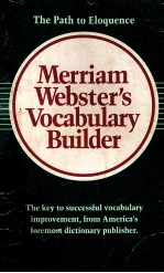 Merriam-Webster's vocabulary builder