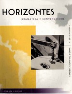 HORIZONTES GRAMATICA Y CONVERSACION CUARTA EDICION