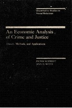 An economic analysis of crime and justice : theory