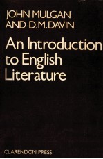 An introduction to English literature