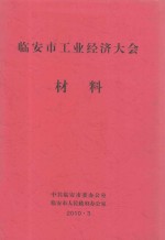 临安市工业经济大会材料