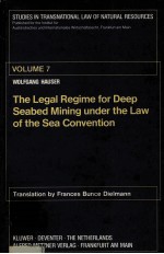 THE LEGAL REGIME FOR DEEP SEABED MINING UNDER THE LAW OF THE SEA CONVENTION