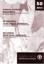 ANIMAL GENETIC RESOURCES RESSOURCES GENETIQUES ANIMALES RECURSOS GENETICOS ANIMALES