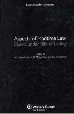 ASPECTS OF MARITIME LAW CLAIMS UNDER BILLS OF LADING